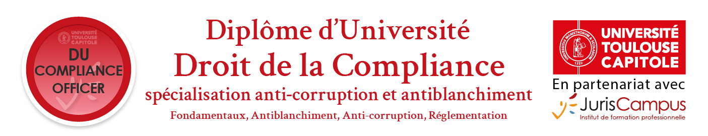 Diplôme d'Université Compliance Officer